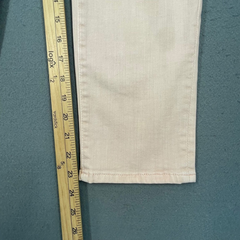 Chico's Pink So Slimming Girlfriend Crop Jeans Women 00 - Picture 4 of 10